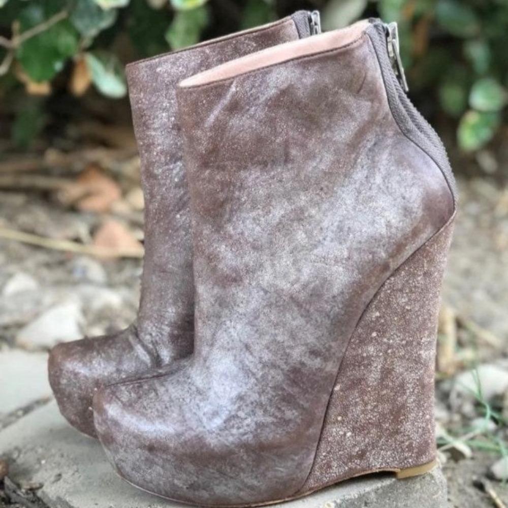 Alejandro Ingelmo Wedge Booties